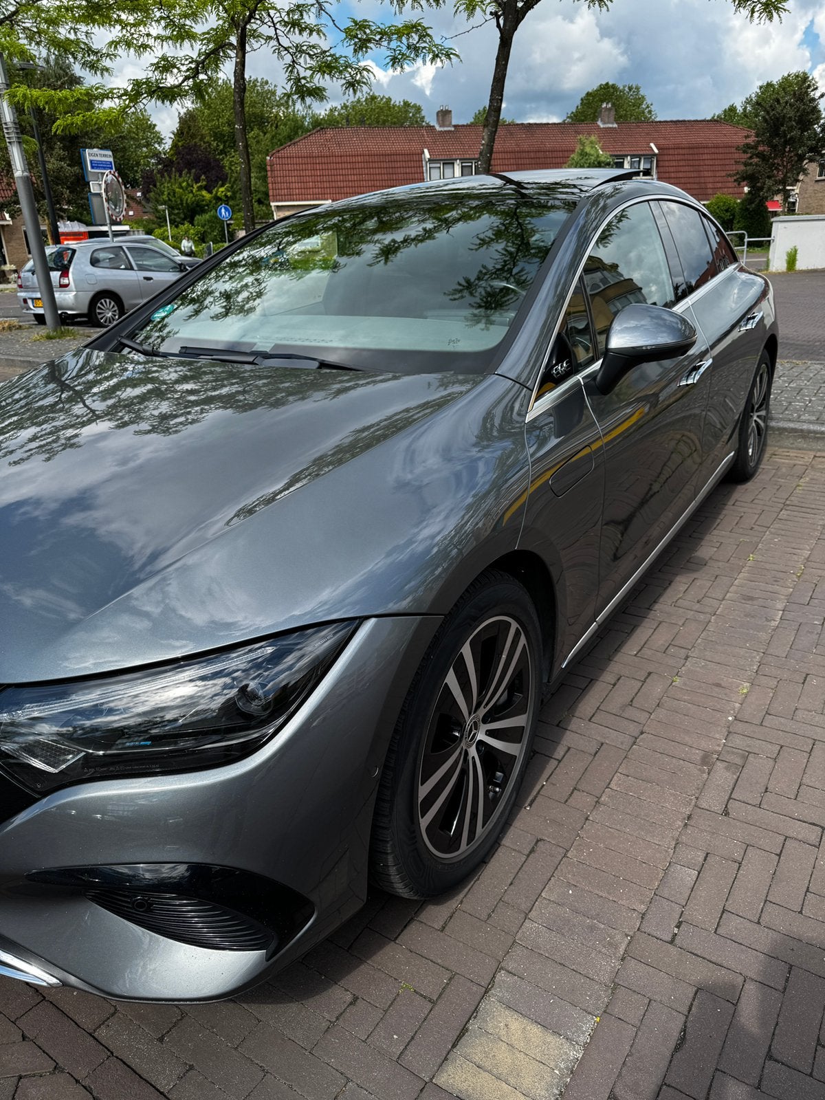 MB EQE 300 245pk Luxury Line 12/2022 Grijs SOH 94%10-06-2026, Auto's, Automaat, Achterwielaandrijving, 89 kWh, 33 min