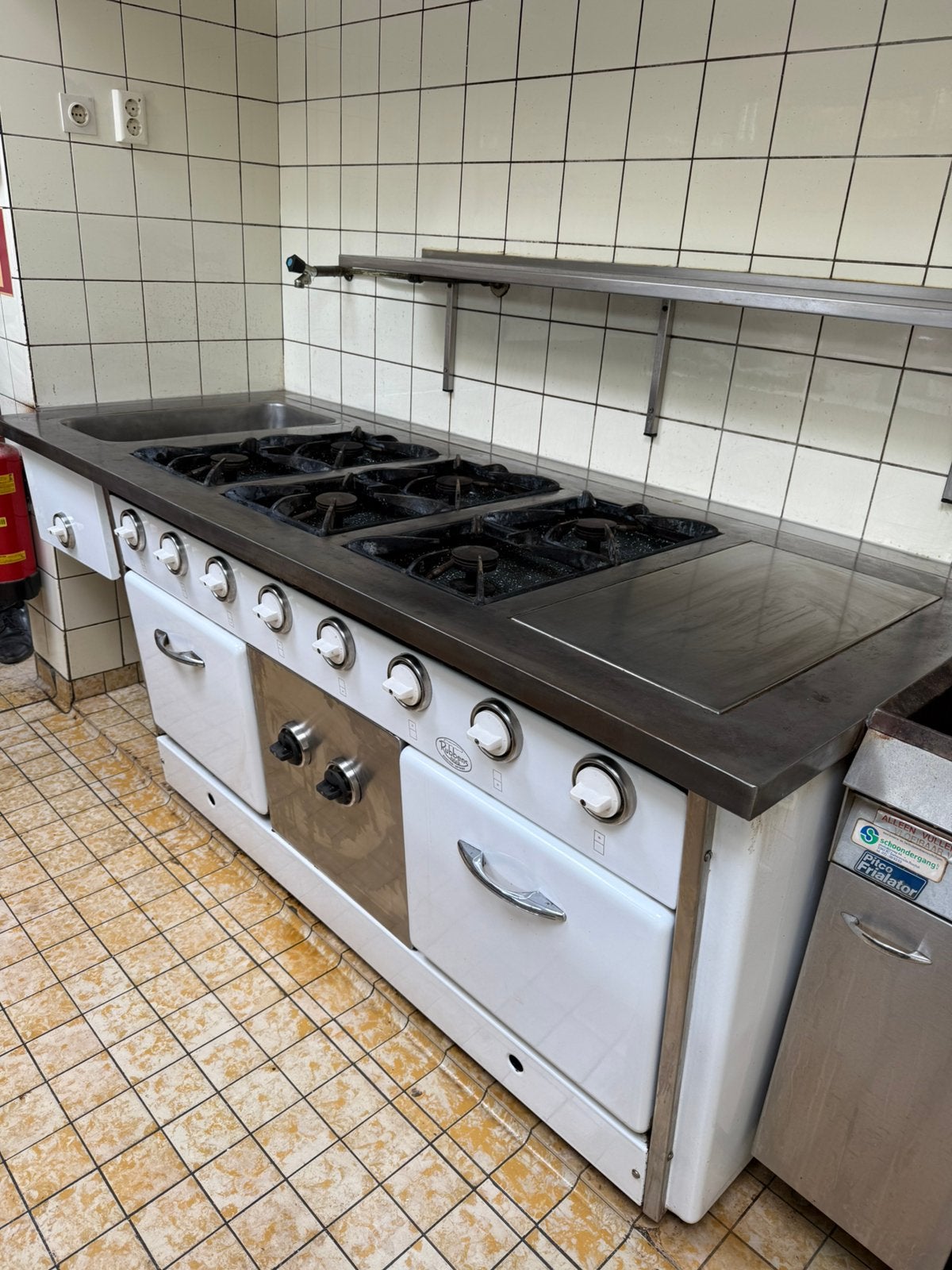 Rubens oven, Ophalen, Gebruikt, Gas, Vrijstaand