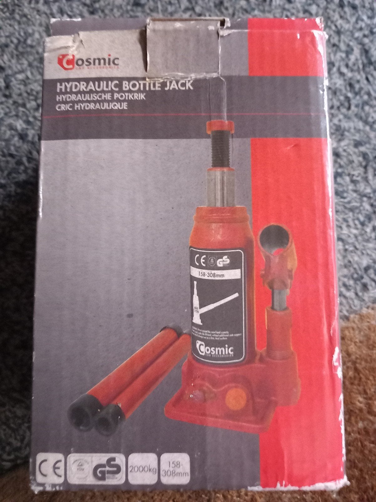 Hydraulische potkrik, Auto diversen, Ophalen, Hydraulisch, Potkrik