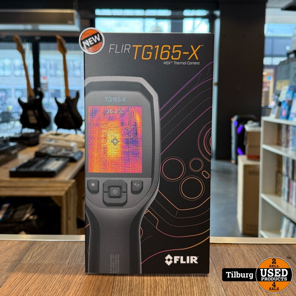 FLIR TG165-X infrarood beeld thermometer 80x60 met spottempe, Bosch, Gebruikt, Support@bosch.com, Robert Bosch GmbH
Robert-Bosch-Platz 1
70839 Gerlingen-SchillerhÃ¶he
Germany
