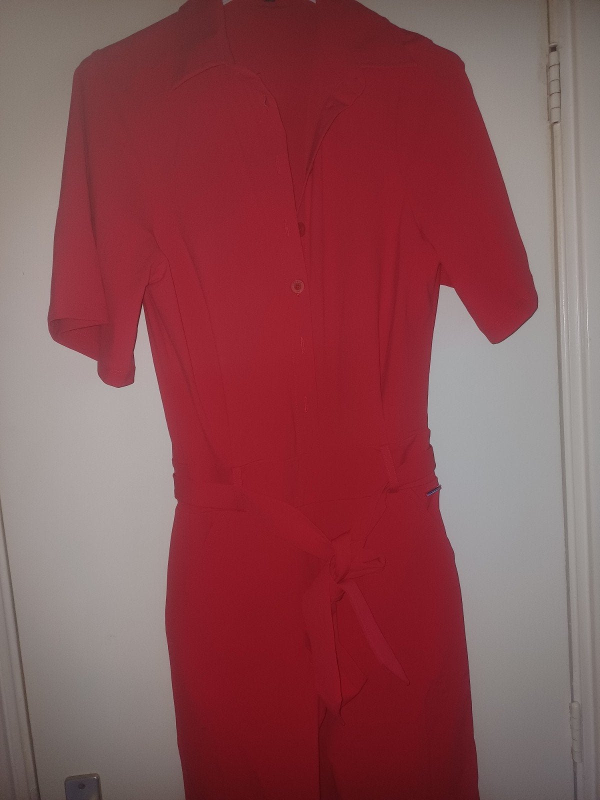 Mi piace Travel Jumpsuit Rood, rechte pijp, korte mouw, XS, Kleding | Dames, Mp, Mi piace Travel, Mp, Nieuw