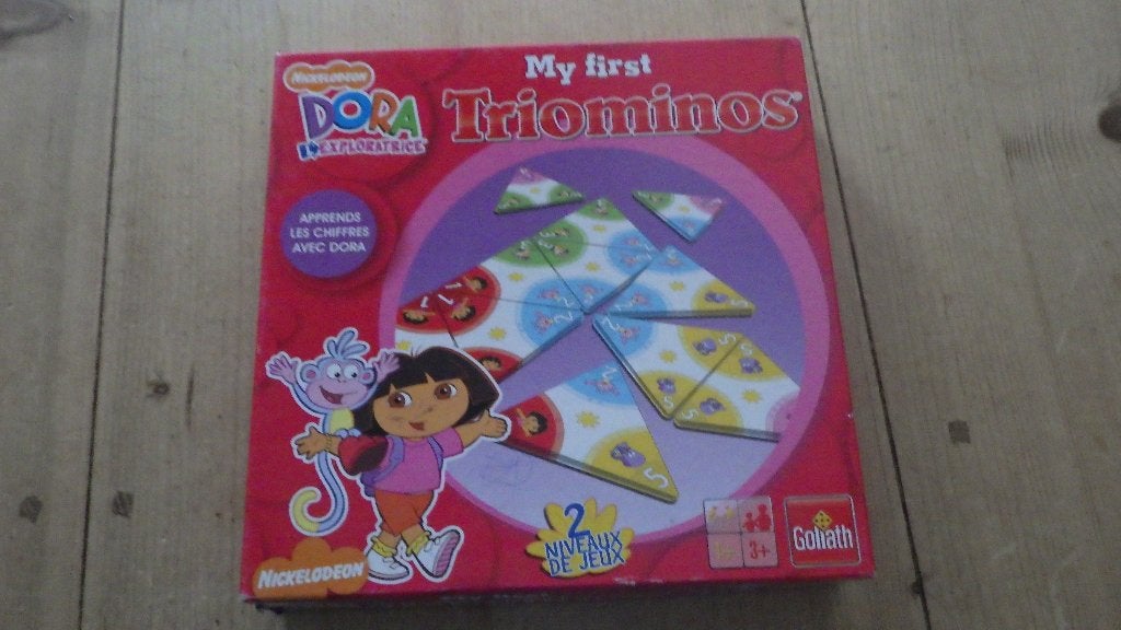 Triominos dora, Ophalen