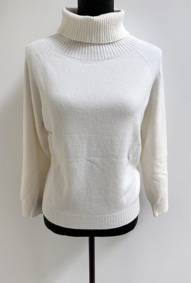 Z.G.A.N! Max & Enjoy dames trui met col IVOOR WIT one size, Maat 38/40 (M), Max & Enjoy, Verzenden, Wit