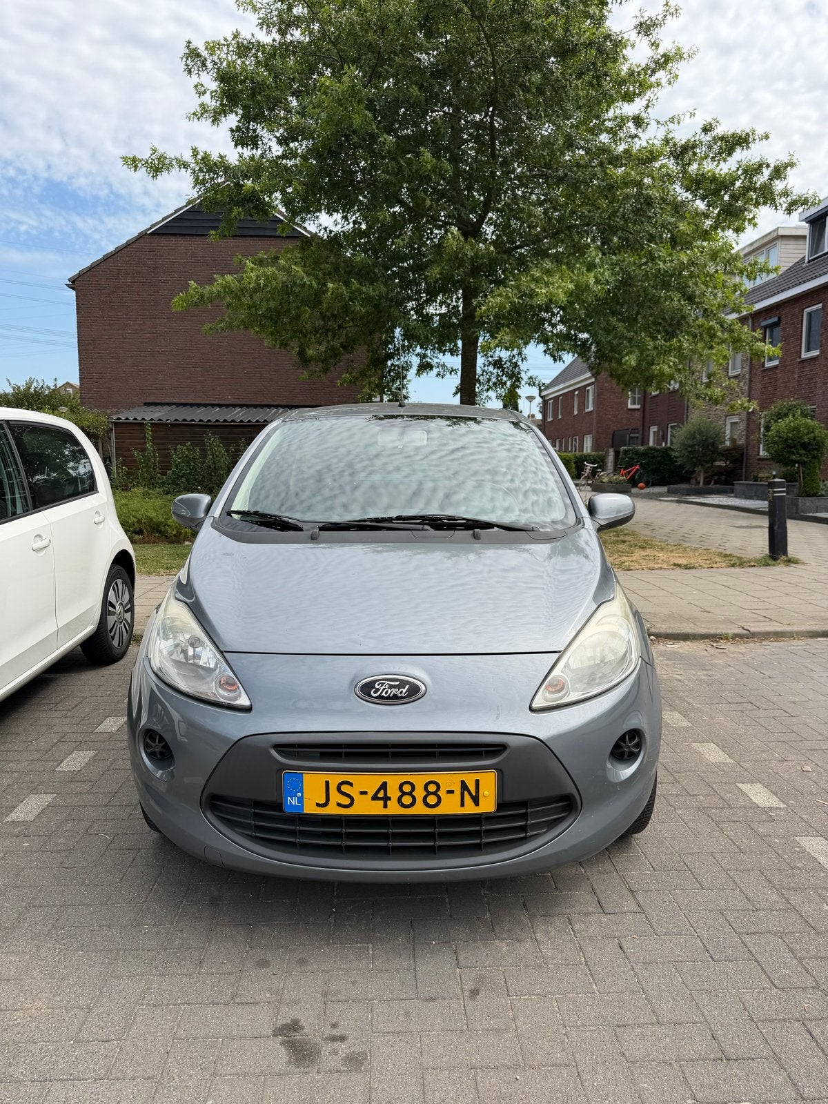 Ford Ka 1.2  2009 Grijs 153.000 km APK ✅, Voorwielaandrijving, Stof, 1242 cc, 4 cilinders