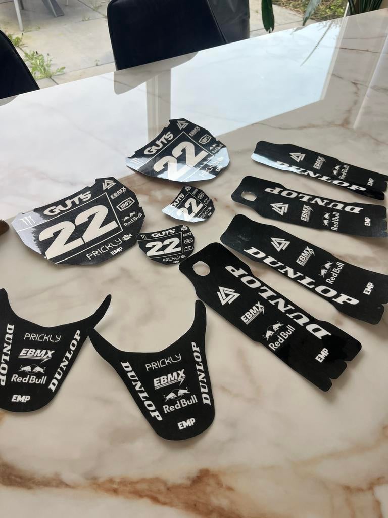 Custom decals, Verzenden, Zo goed als nieuw, Overige maten