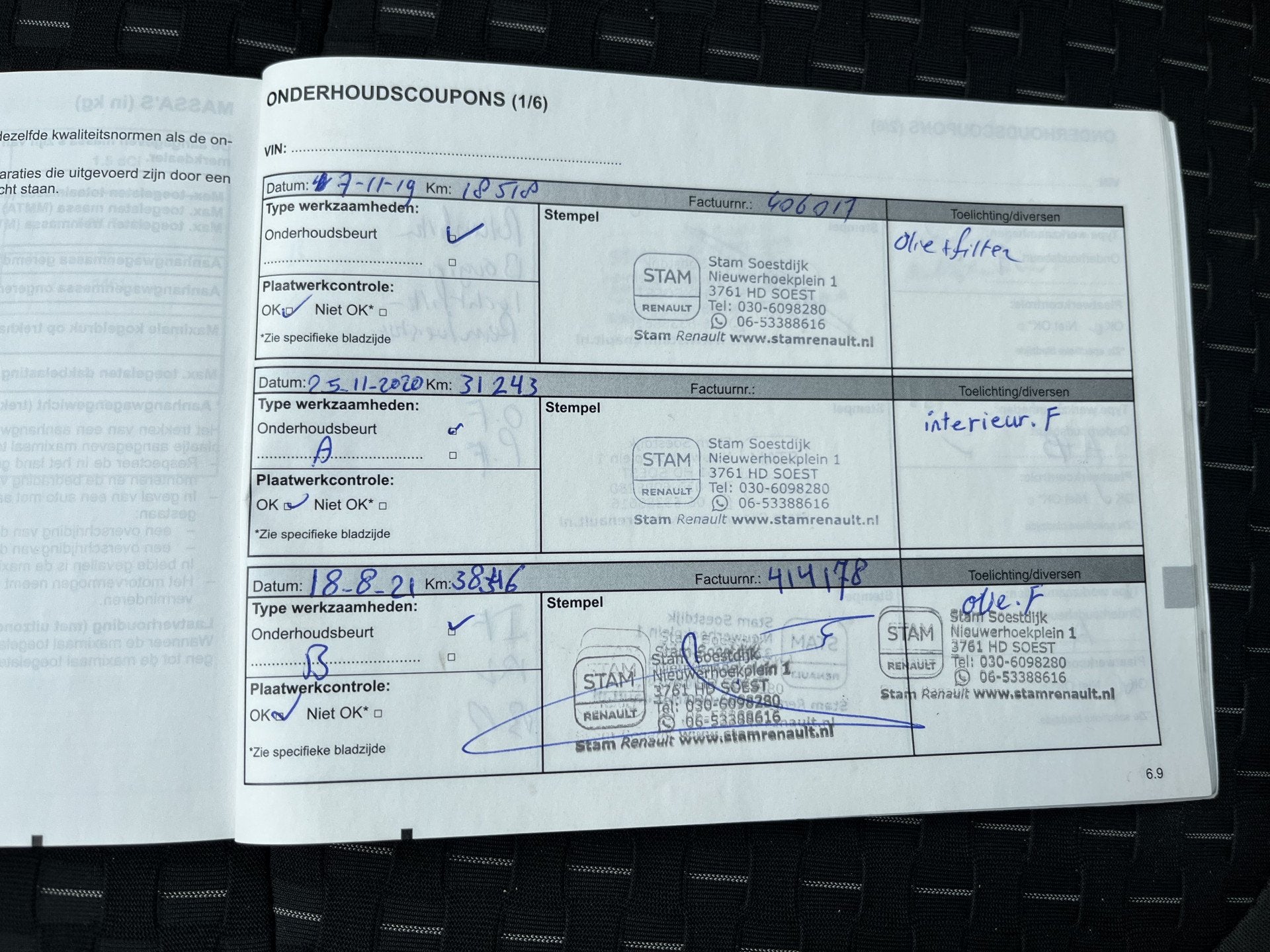 Renault Captur 0.9 TCe Intens / Dealer onderhouden / Trekhaa, Auto's, Gebruikt, Blauw, Origineel Nederlands, Handgeschakeld
