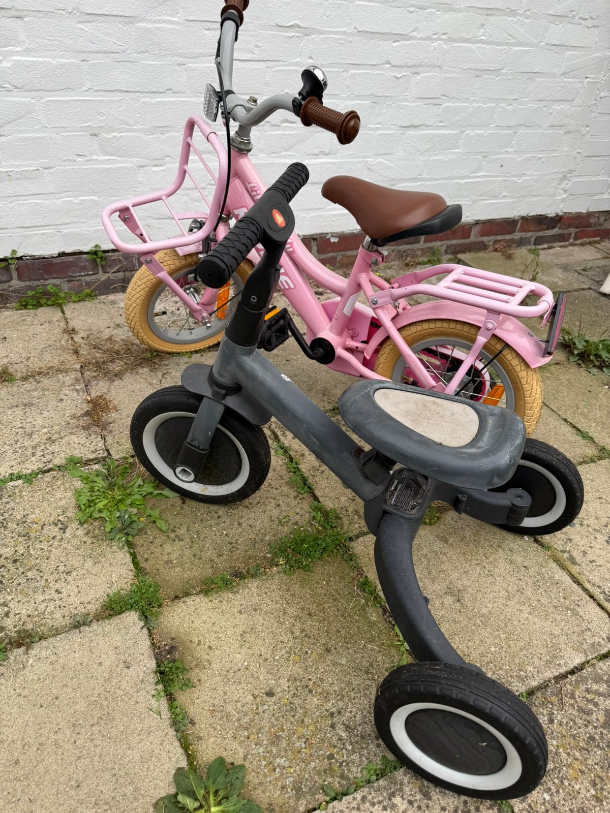 2 kinderfietsjes te koop, Ophalen, Gebruikt
