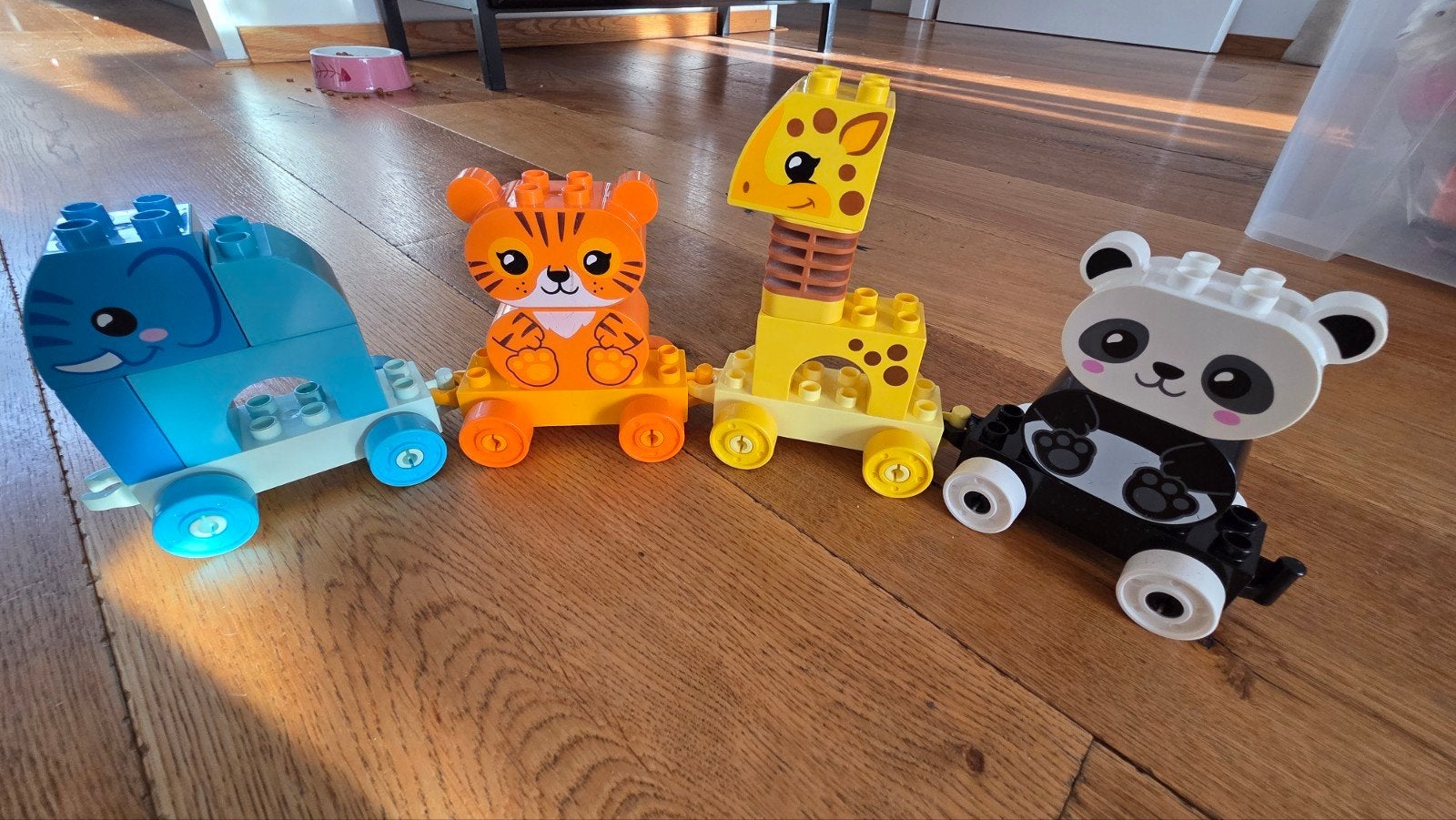 Lego duplo dierentrein, Ophalen of Verzenden, Zo goed als nieuw