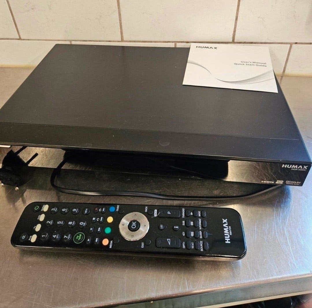 Humax HD-ontvanger met afstandsbediening, Ophalen of Verzenden, Zo goed als nieuw, Harddiskrecorder