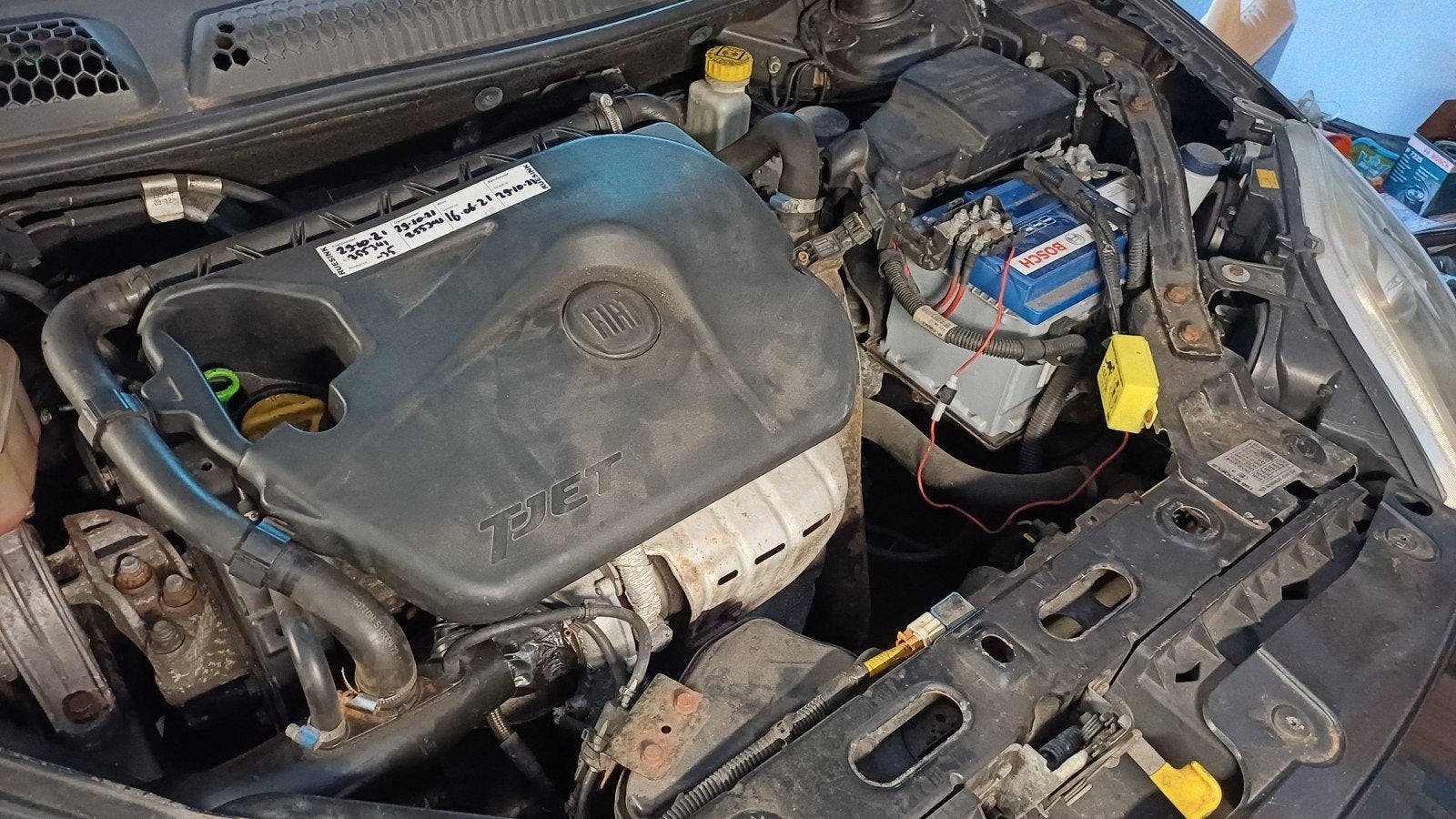 Motor Fiat/Abarth 1.4 Tjet 150 pk, Ophalen, Gebruikt, Fiat