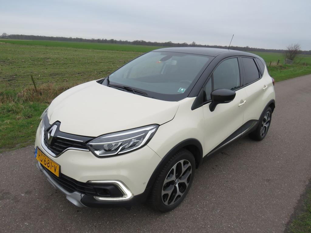 Renault Captur 0.9 TCE 75.000km Nap 90pk Intens 11-2017 Came, Auto diversen, Schadeauto's, 898 cc, Renault, Wit, Handgeschakeld