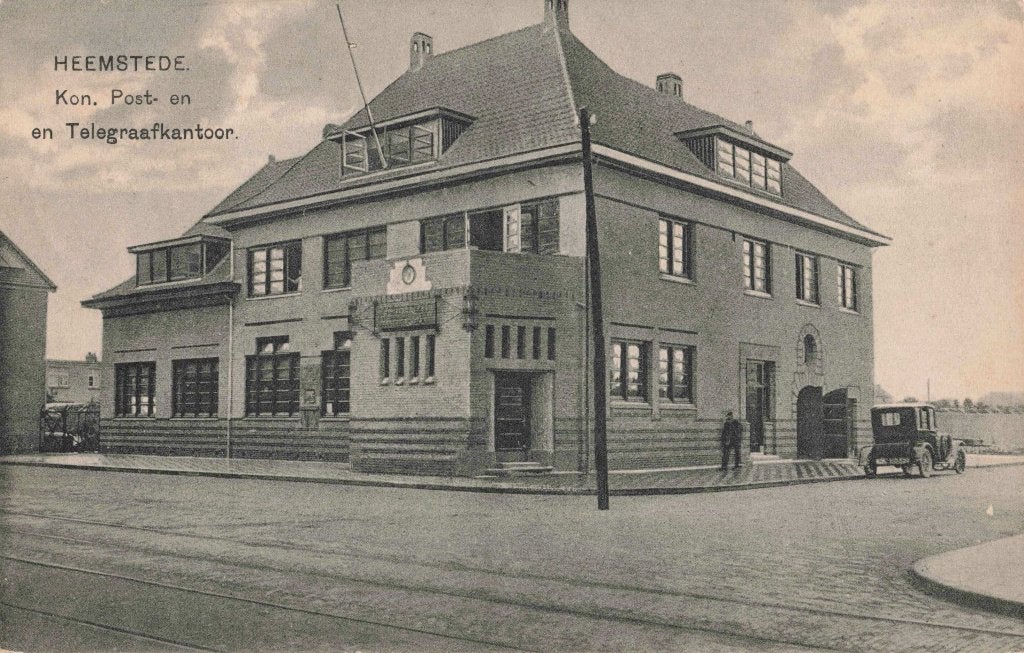 Heemstede Postkantoor B3423, Ophalen, 1920 tot 1940, Gelopen, Noord-Holland