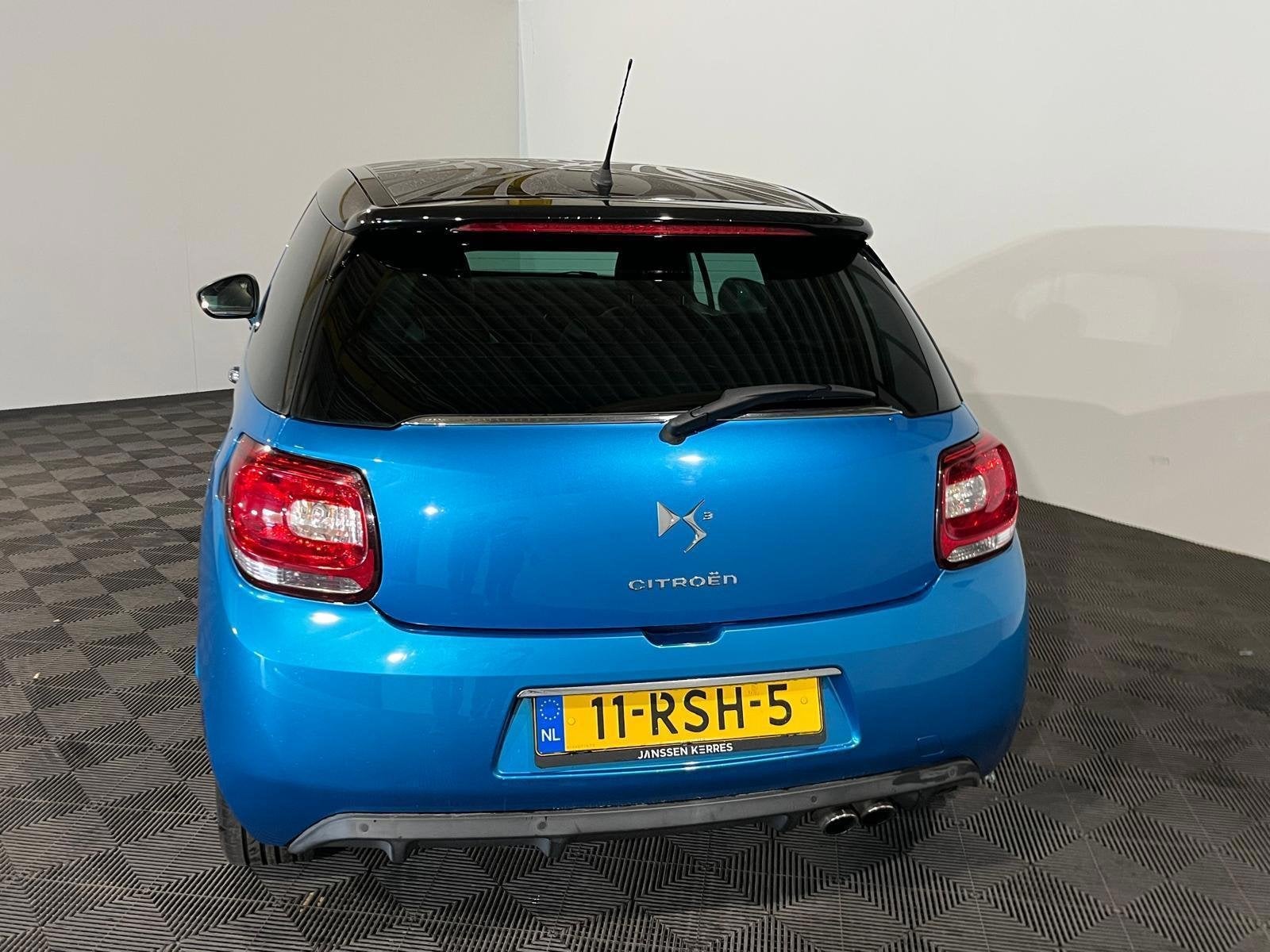Citroen DS3 1.6 THP Sport Chic, Auto's, Euro 5, 15 km/l, Gebruikt, Blauw