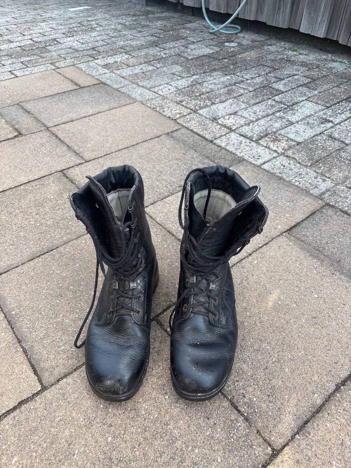 Legerkisten,maat 46, Ophalen, Gedragen, Zwart, Boots
