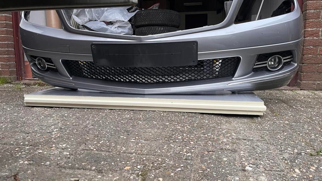mercedes c-klasse w204/s204 bumper, Ophalen, Gebruikt, Voor, Mercedes-Benz