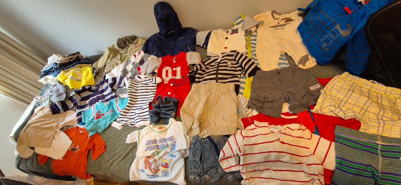 Grote kledingbundel voor babyjongen (maat 50-74), Ophalen of Verzenden, Gebruikt, Diverse merken, Jongetje