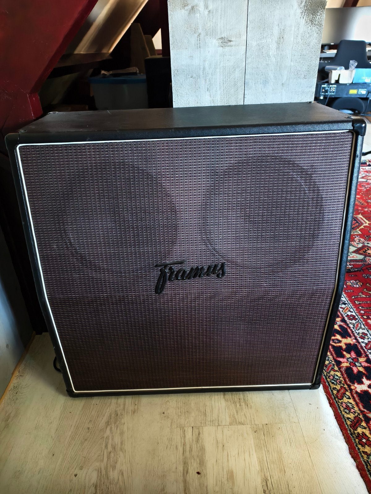 Framus Dragon 4x12 Cab, Ophalen, Gebruikt, Gitaar, 100 watt of meer
