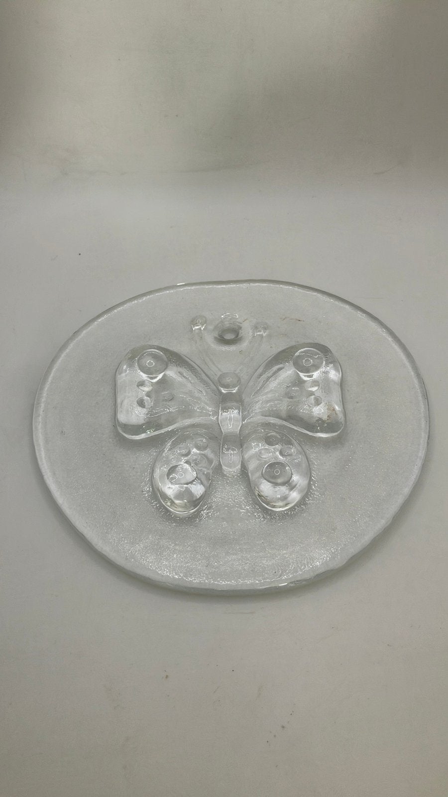 Vintage raamhanger/suncatcher vlinder., Ophalen of Verzenden
