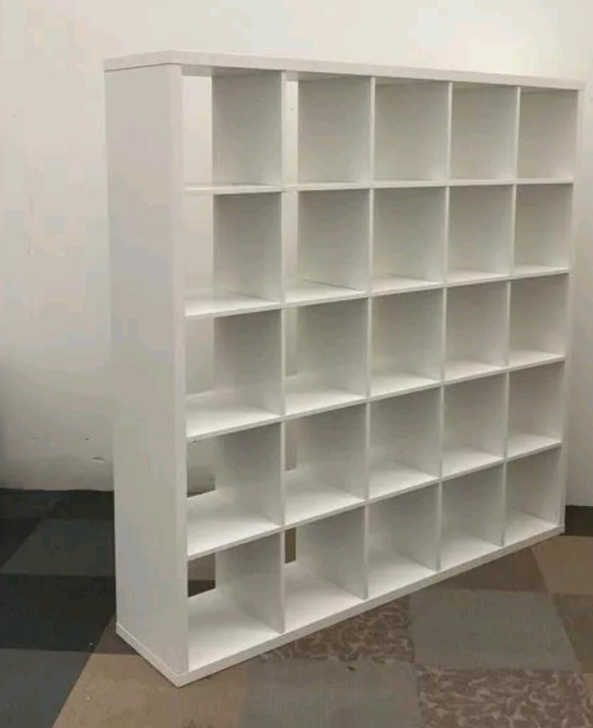 Ikea kallax Vakkenkast 5x5 wit, Ophalen, Zo goed als nieuw