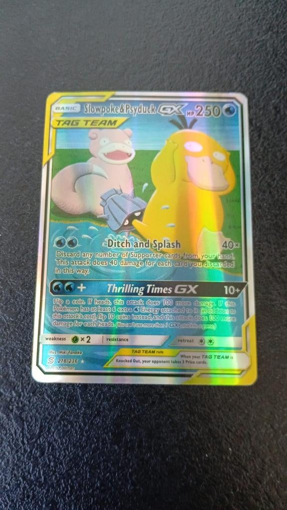 Pokémonkaart Slowpoke & Psyduck, Hobby en Vrije tijd, Verzamelkaartspellen | Pokémon, Ophalen of Verzenden, Nieuw, Losse kaart