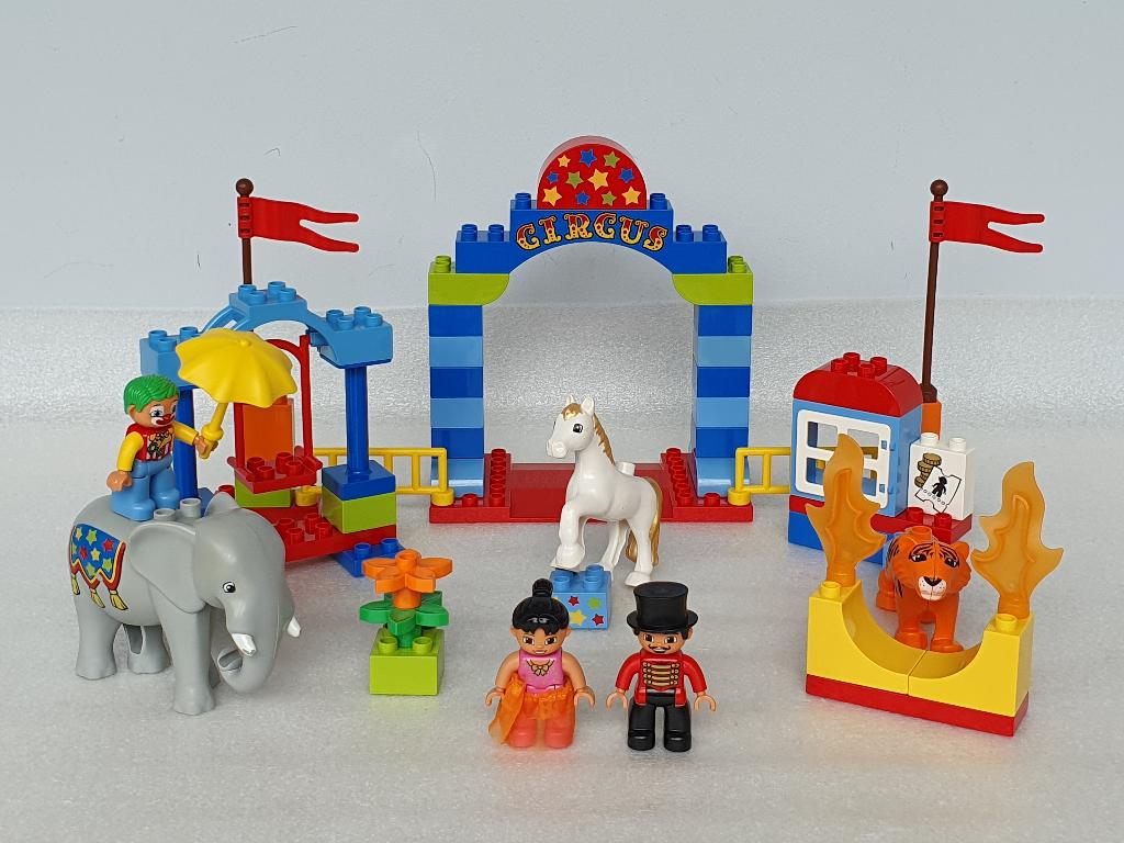 Lego Duplo 10504: Groot Circus, Gebruikt, Ophalen of Verzenden, Compleet, Duplo