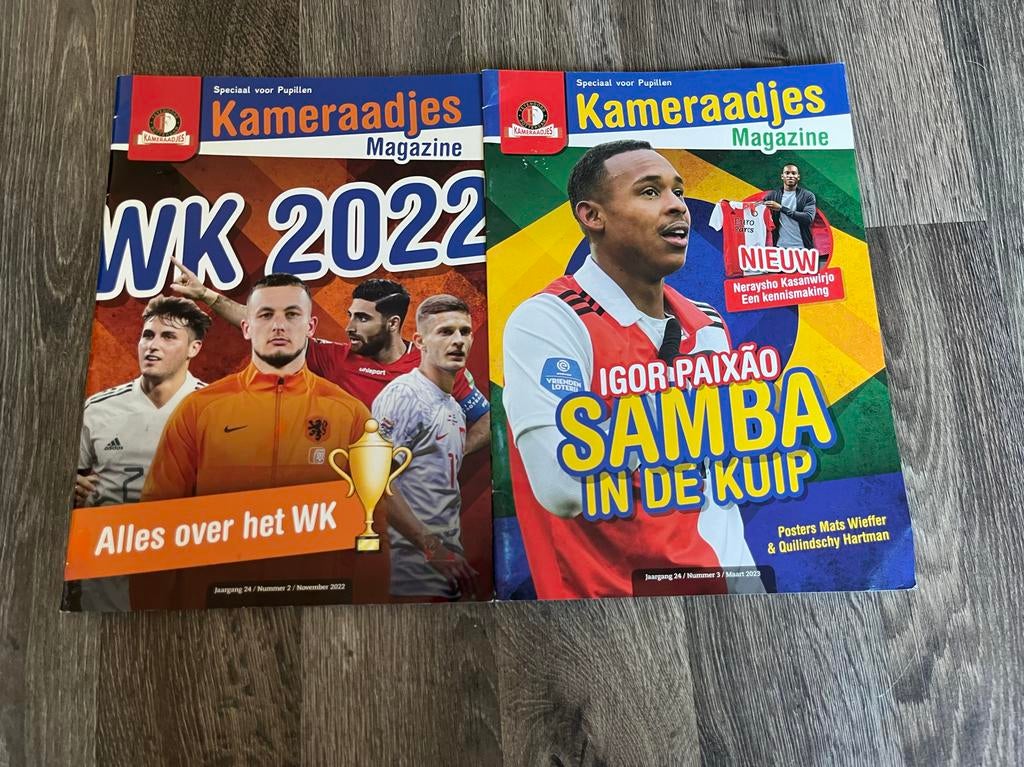 Kameraadjes Magazine WK 2022 & Samba in de Kuip, Boeken, Ophalen of Verzenden, Zo goed als nieuw, Sport en Vrije tijd