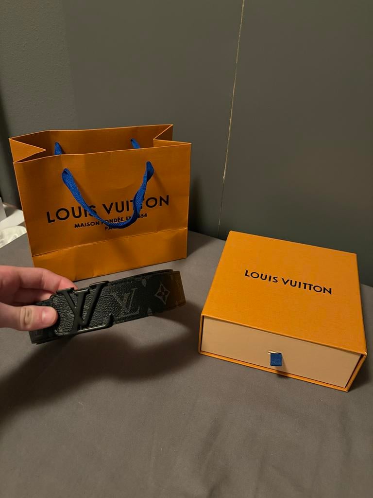 Louis Vuitton riem 125cm, 100 cm of meer, Verzenden, Nieuw, Echt leder