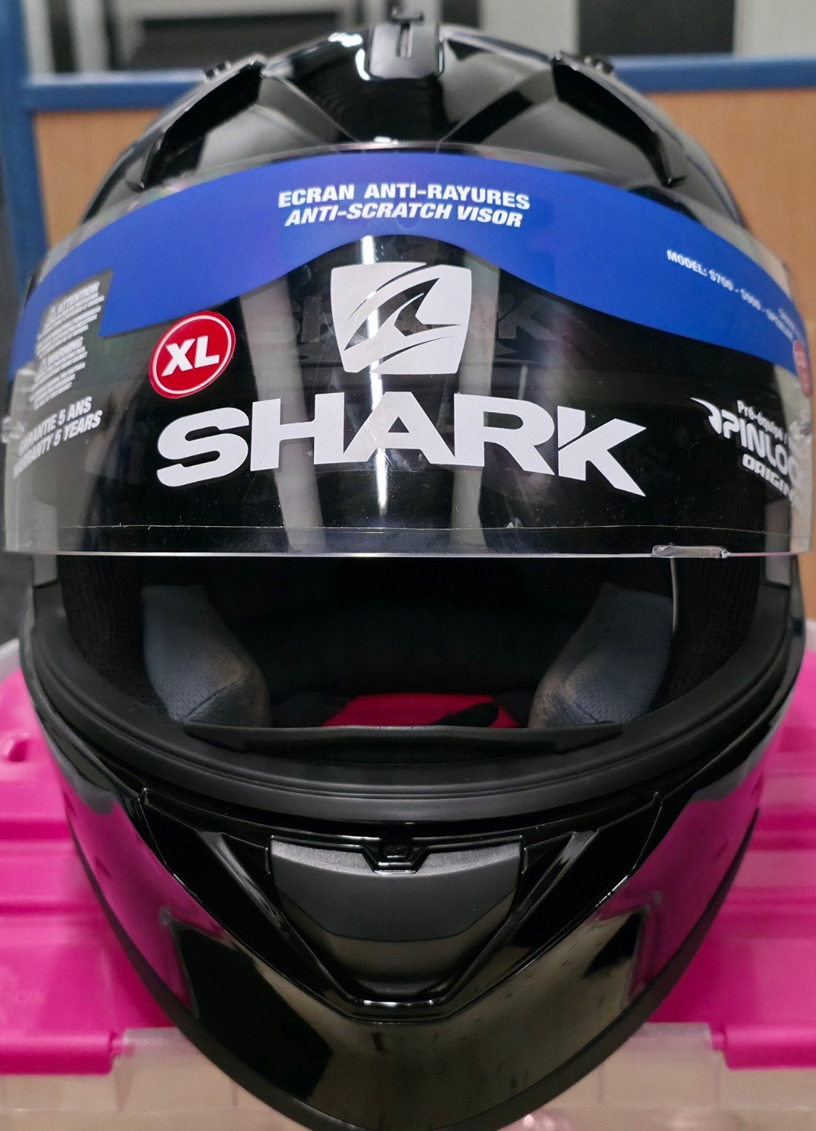 Motor kleding, Motoren, Kleding | Motorhelmen, Ophalen of Verzenden, Tweedehands, XL, Shark