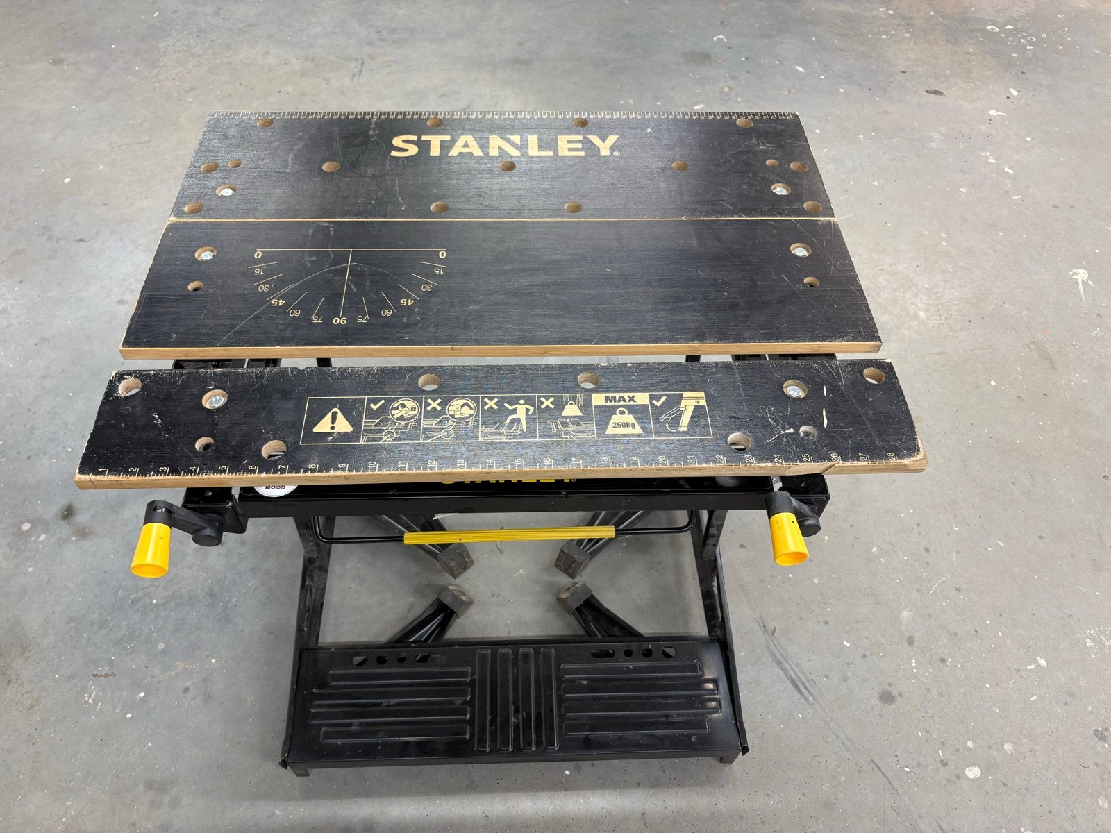 Stanley Workmate werkbank - Zo goed als nieuw, Doe-het-zelf en Verbouw, Ophalen of Verzenden, Zo goed als nieuw, 70 tot 120 cm
