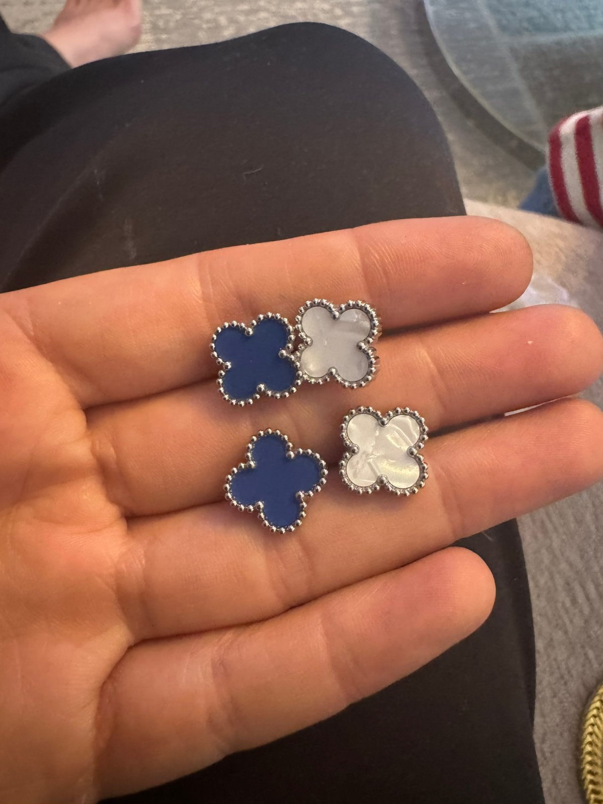 Van Cleef & Arpels oorbellen Roestvrij, Ophalen of Verzenden, Zo goed als nieuw, Dame of Heer