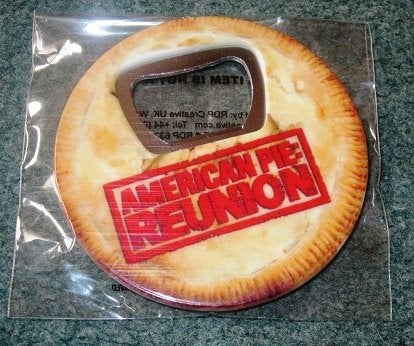 Verzamelen: American Pie - magneet/flesopener, Verzamelen, Ophalen of Verzenden, Nieuw, Overige typen
