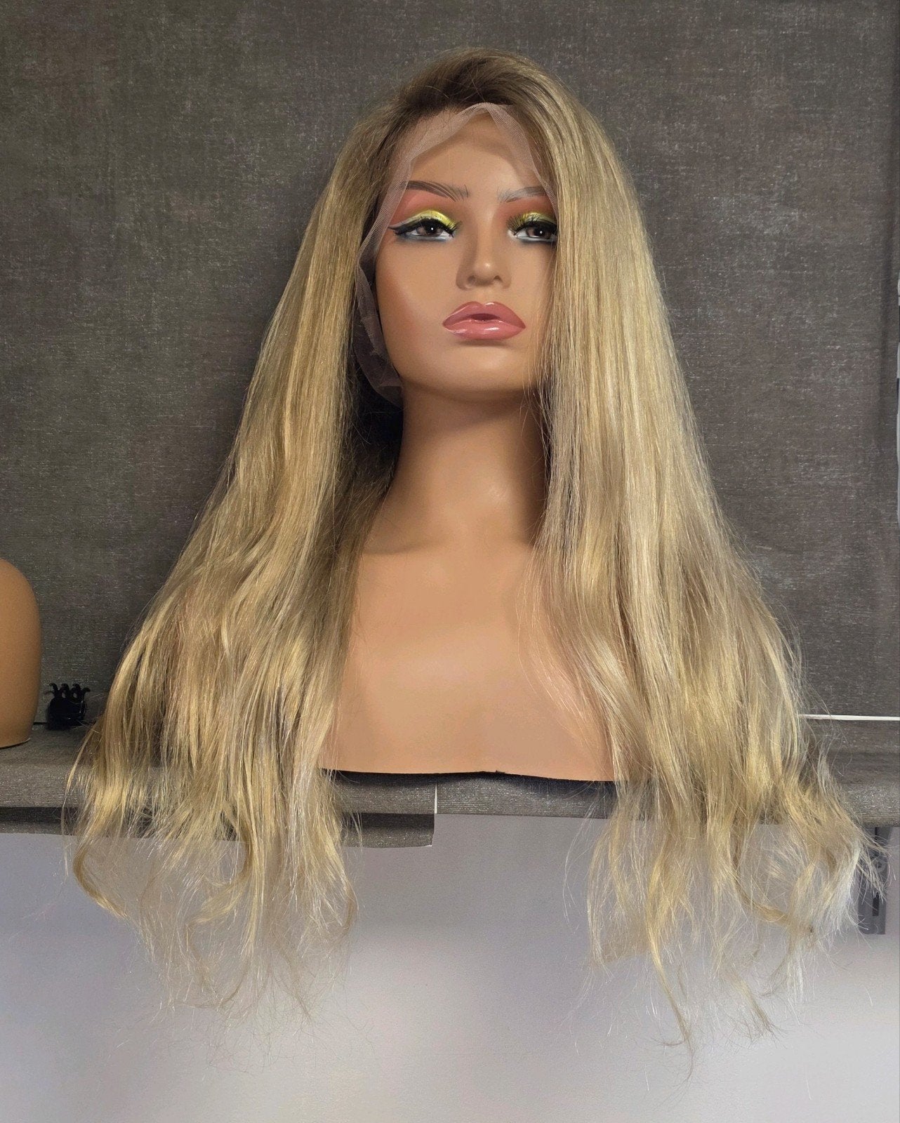 full lace wig echt haar, Ophalen of Verzenden, Nieuw, Pruik of Haarverlenging