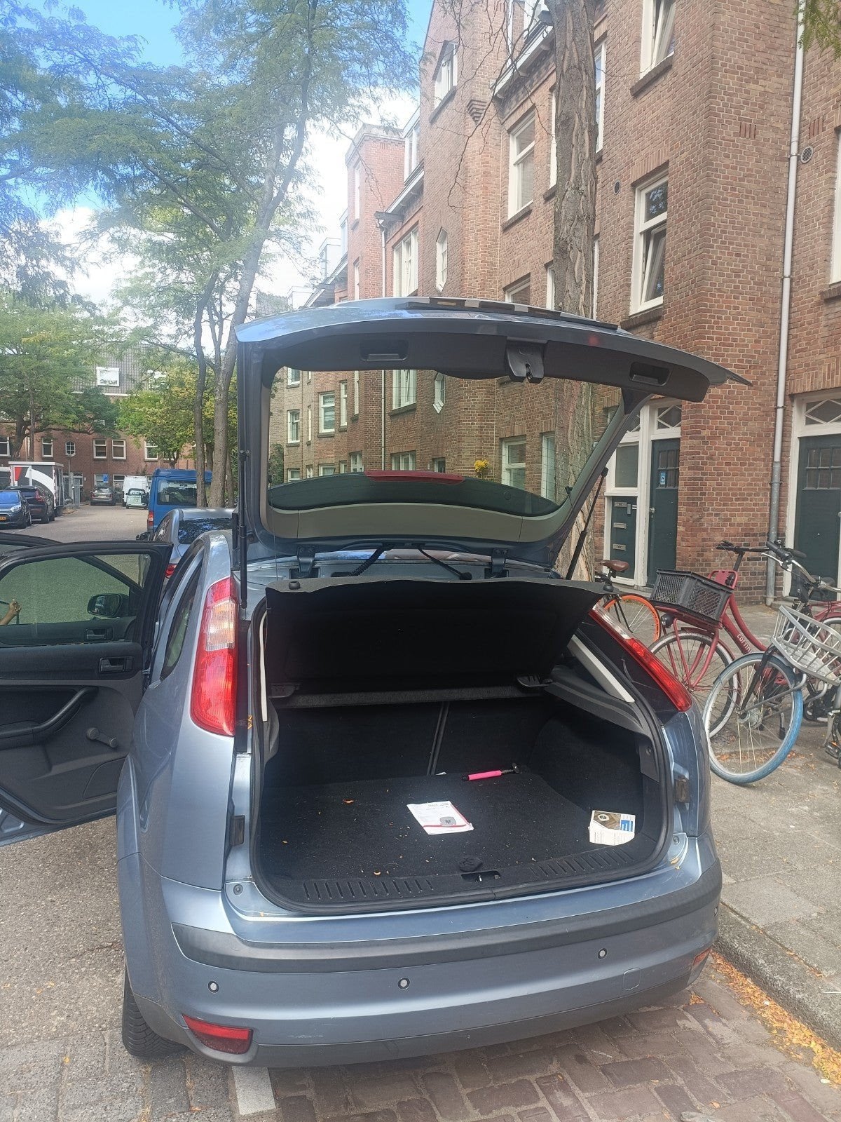 Ford Focus 1.6 74KW 5D AUT 2006 Blauw, Ophalen of Verzenden
