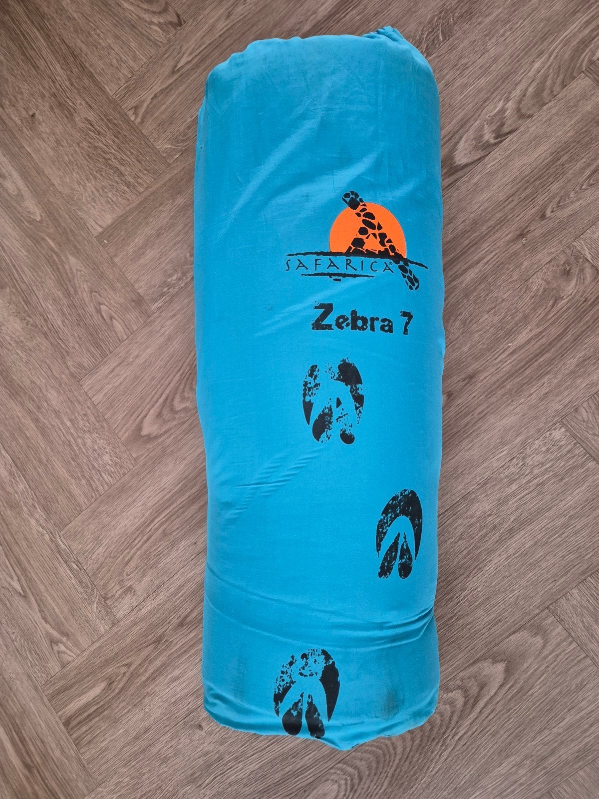 Safarica Zebra 7 zelfopblaasbaar slaapmatje, Ophalen, Gebruikt, 1-persoons
