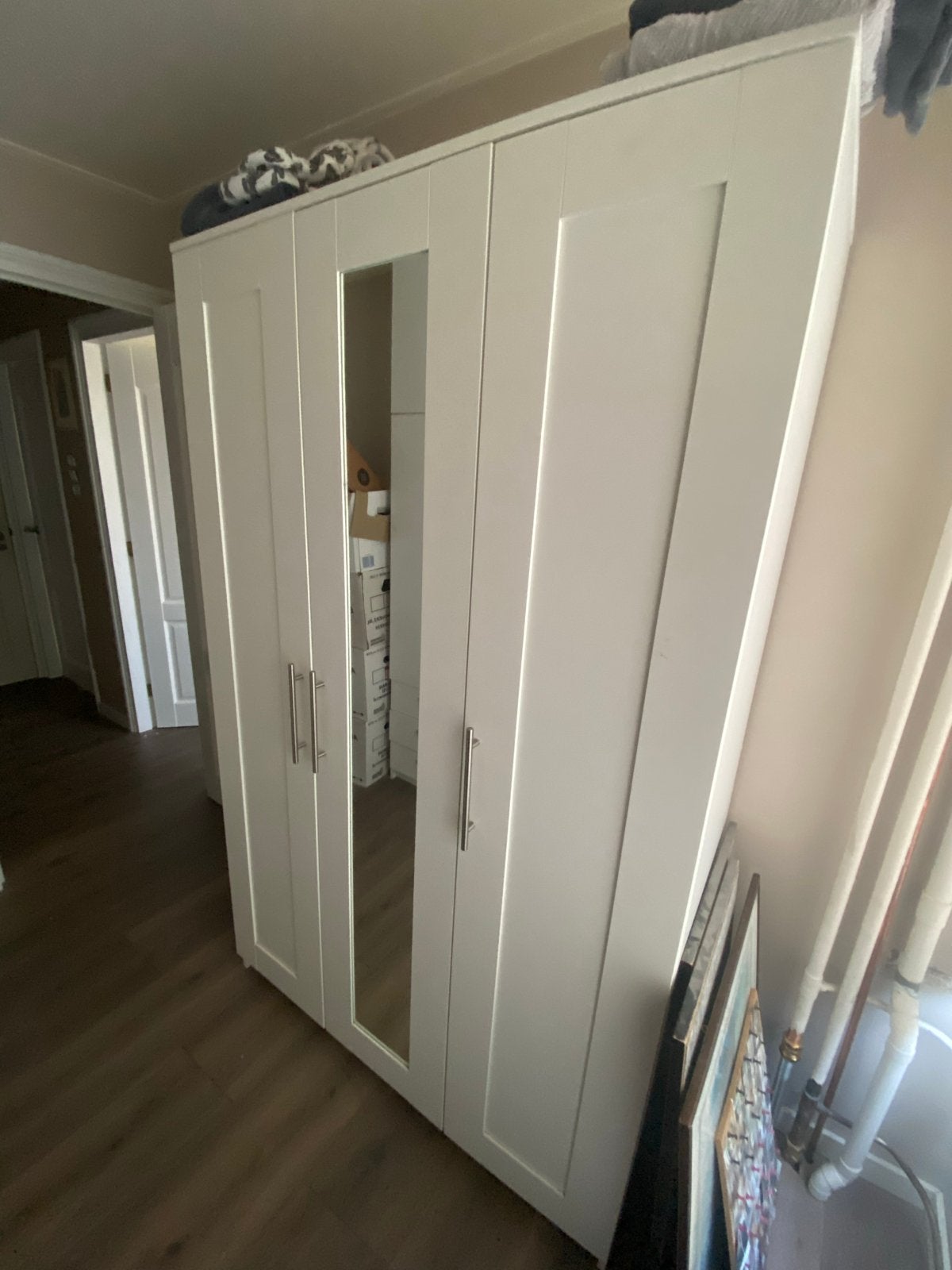 spiegelkast, ladekast en opzetkast, Huis en Inrichting, Ophalen, Gebruikt, 100 tot 150 cm, 200 cm of meer