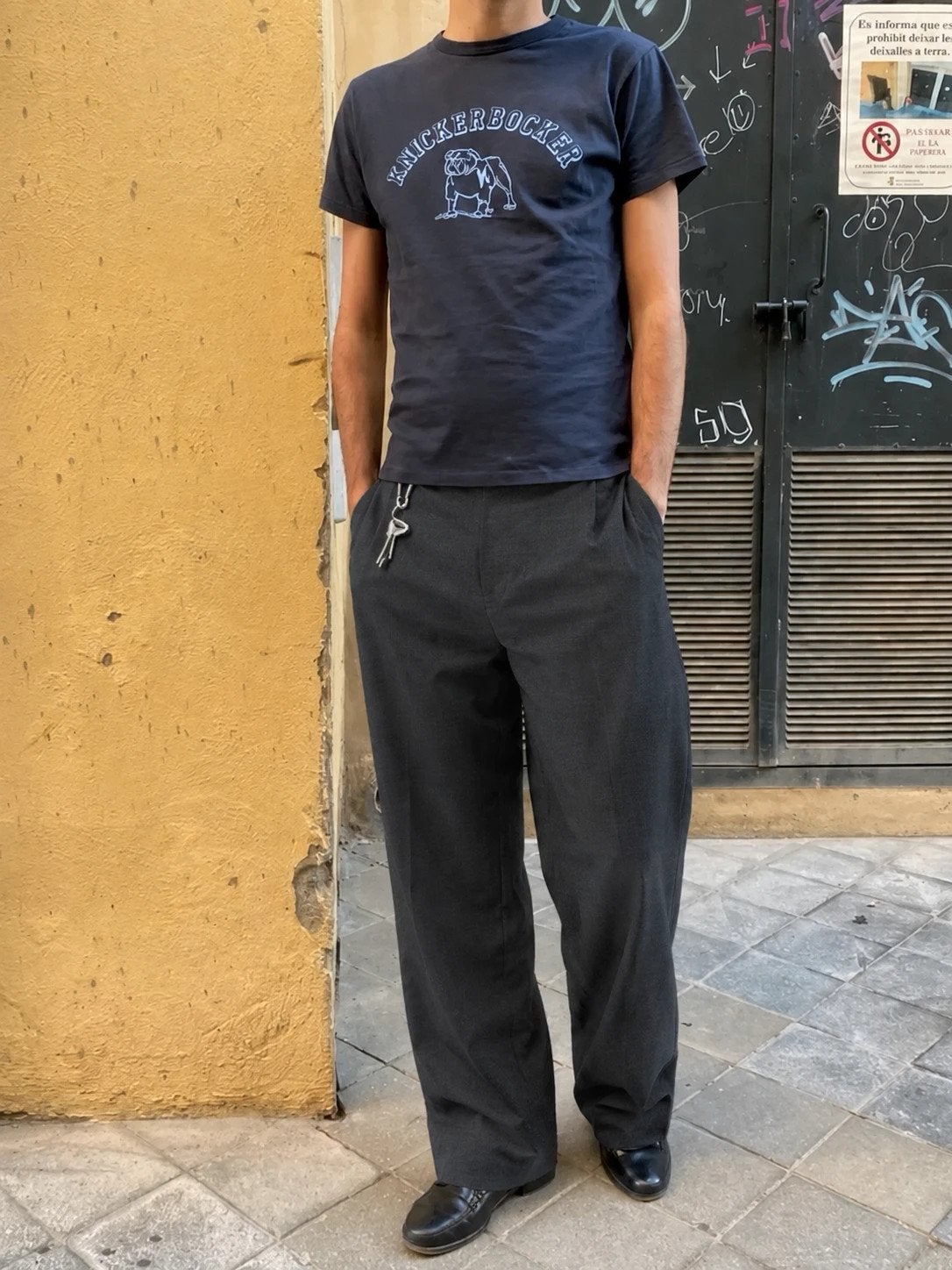 Ralph Lauren Pantalon  Heren w36 l32 Donkergrijs wol casual, Ralph Lauren, Overige maten, Ophalen of Verzenden, Zo goed als nieuw