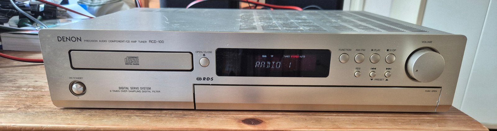 Denon RCD-100 Precision Audio Component/CD Amp Tuner, Ophalen of Verzenden