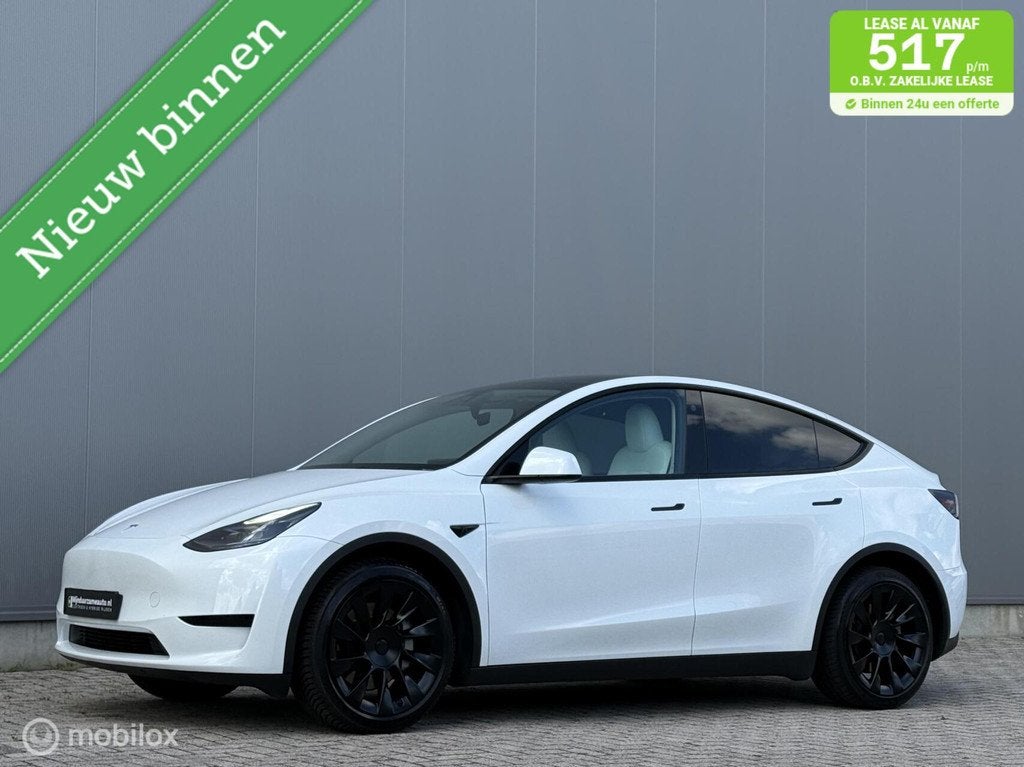 Tesla Model Y Standard Range LFP | wit interieur| SOH 94%, Auto's, Tesla, Bedrijf, Te koop, Model Y, ABS, Adaptive Cruise Control