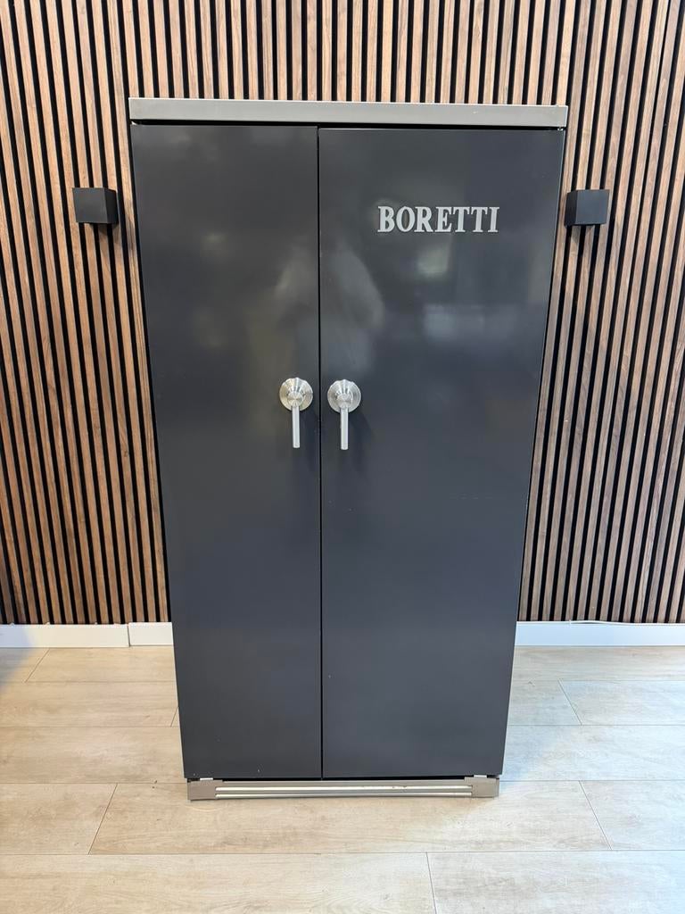 Mooie Boretti Amerikaanse koelkast (Gratis bezorgen), 5258sh, Gebruikt, 200 liter of meer, Met aparte vriezer