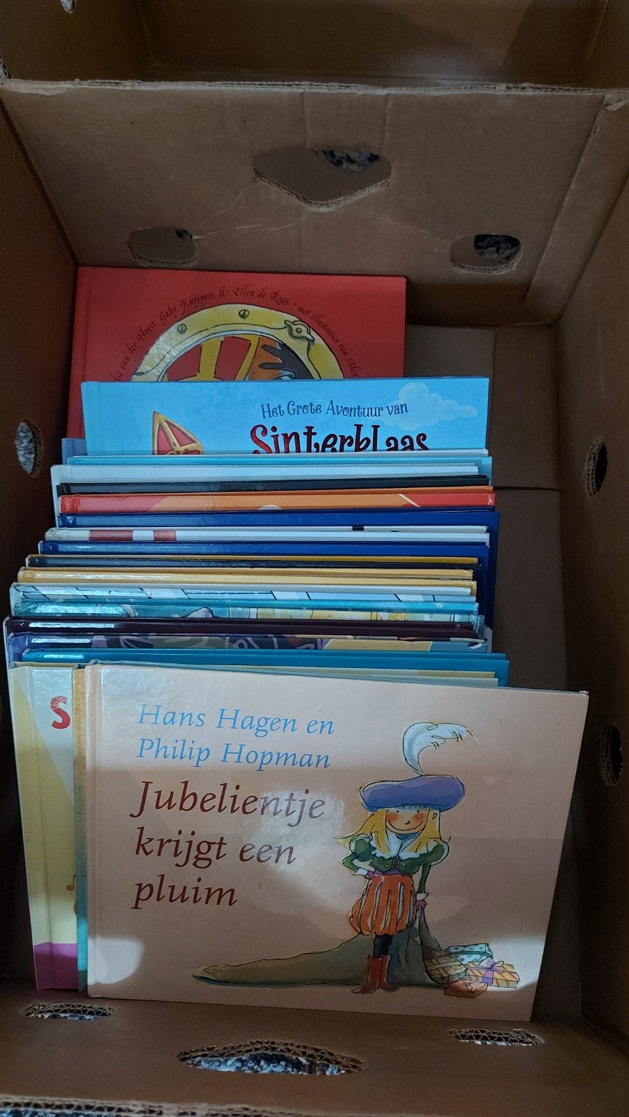 Een doos vol Sinterklaasboeken. Ca.20 stuks, Boeken, Ophalen of Verzenden, Gelezen, Hans Hagen en Philip Hopman, Fictie algemeen