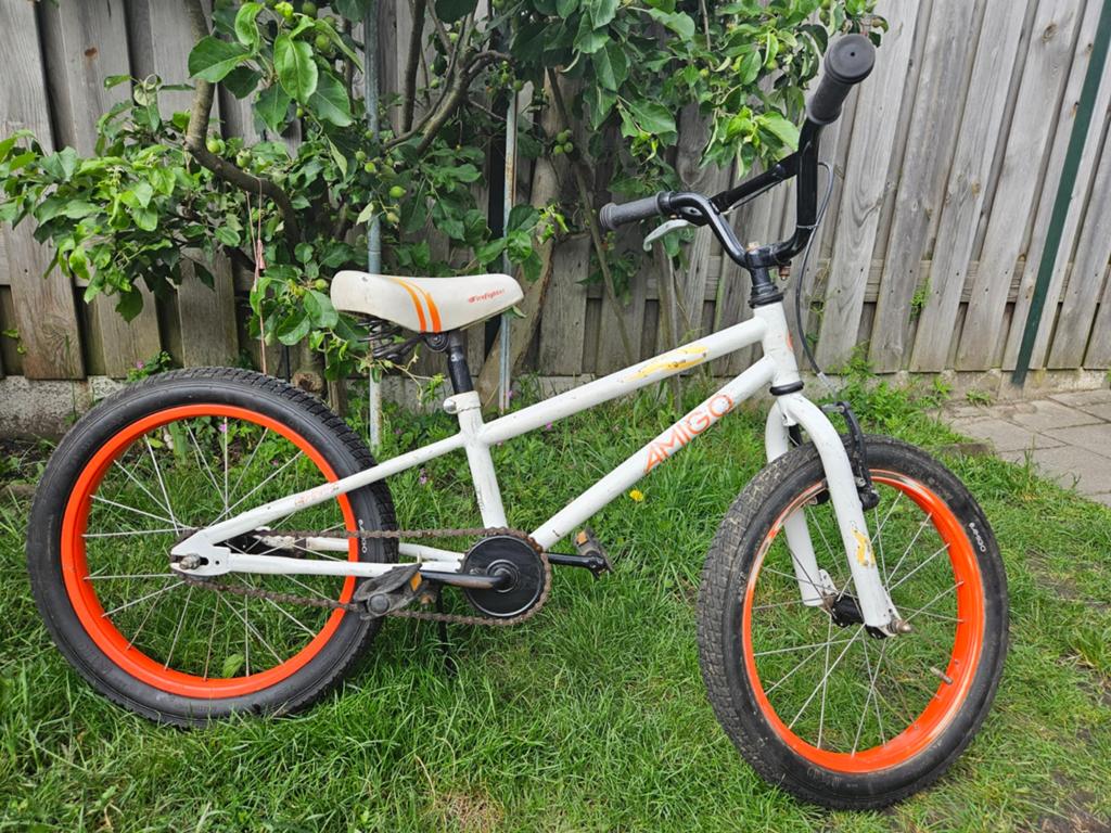 Crossfiets BMX 18inch, Ophalen, Terugtraprem, Amigo, 16 tot 20 inch