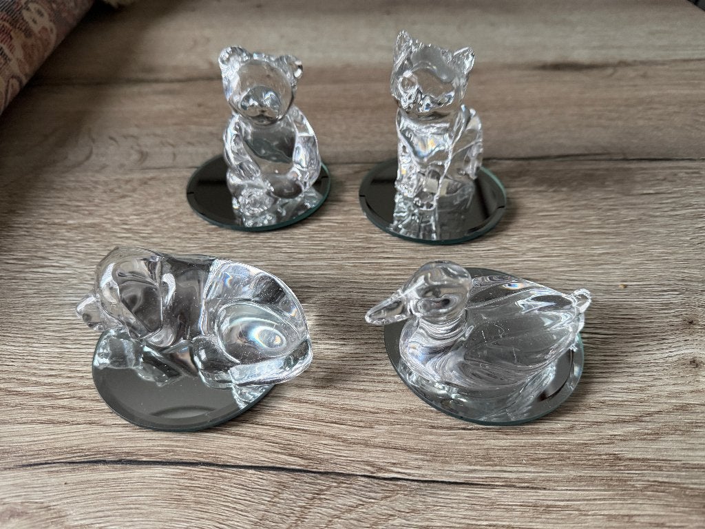 4 x Loodkristal Nachtmann Princess House Pets., Antiek en Kunst, Ophalen of Verzenden