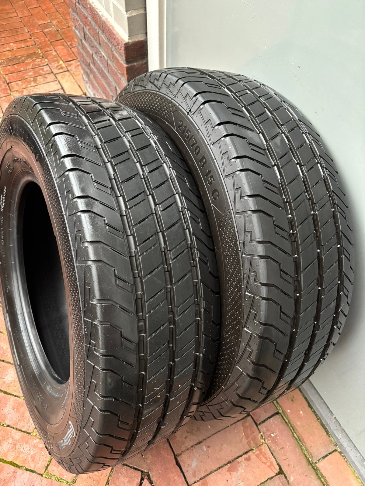 2 nieuwe Continental contiVancontact 100  215/70 R15 C, Ophalen of Verzenden, Nieuw