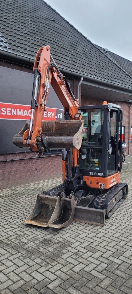 Hitachi Zx26A BJ2022 2400uur, Ophalen of Verzenden, Graafmachine
