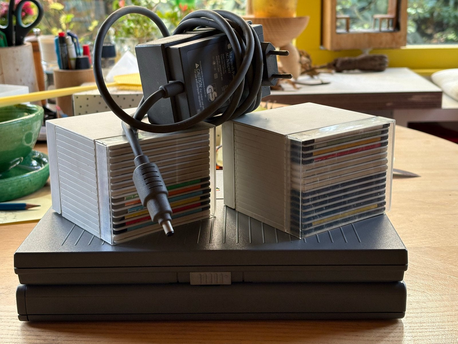 Vintage Apple Macintosh PowerBook 165c met accessoires, Gebruikt, Overige modellen, Minder dan 4 GB, Qwerty