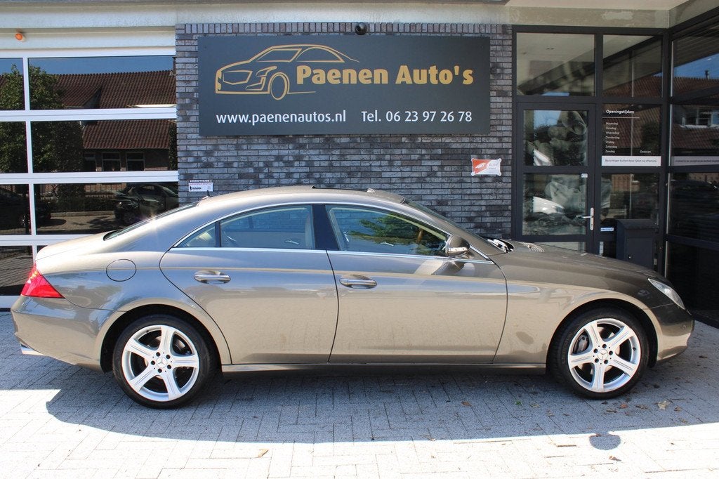 Mercedes-Benz CLS-klasse 500|YoungTimer|NL-Auto|Elec, Pano|, Auto's, Mercedes-Benz, Achterwielaandrijving, Gebruikt, Bedrijf, Automatische klimaatregeling