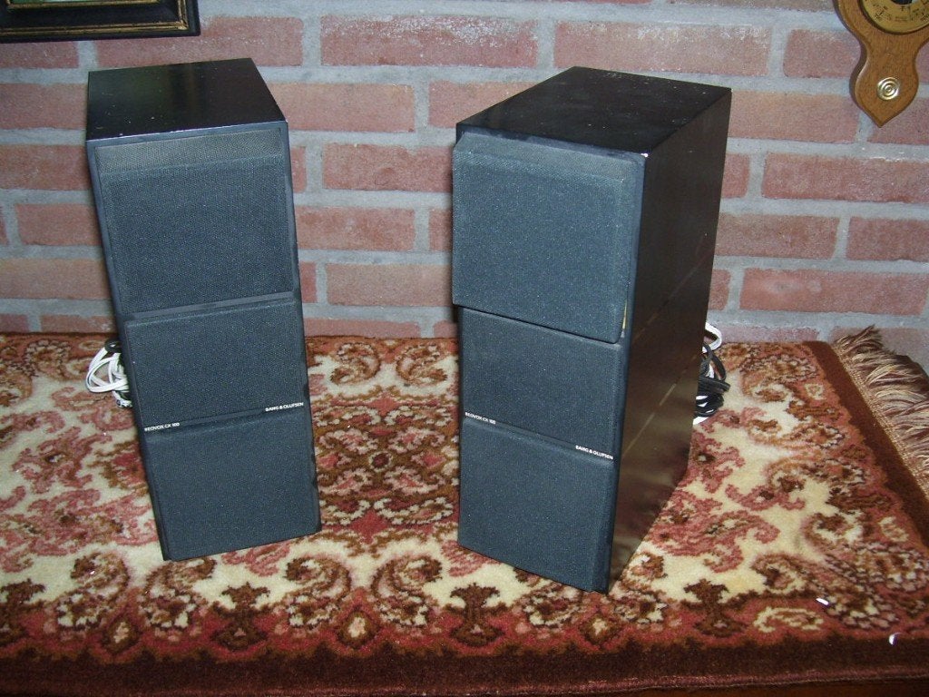 2 BOXEN BANG & OLUFSEN, Overige merken, Stereo speakers, Ophalen of Verzenden, Zo goed als nieuw