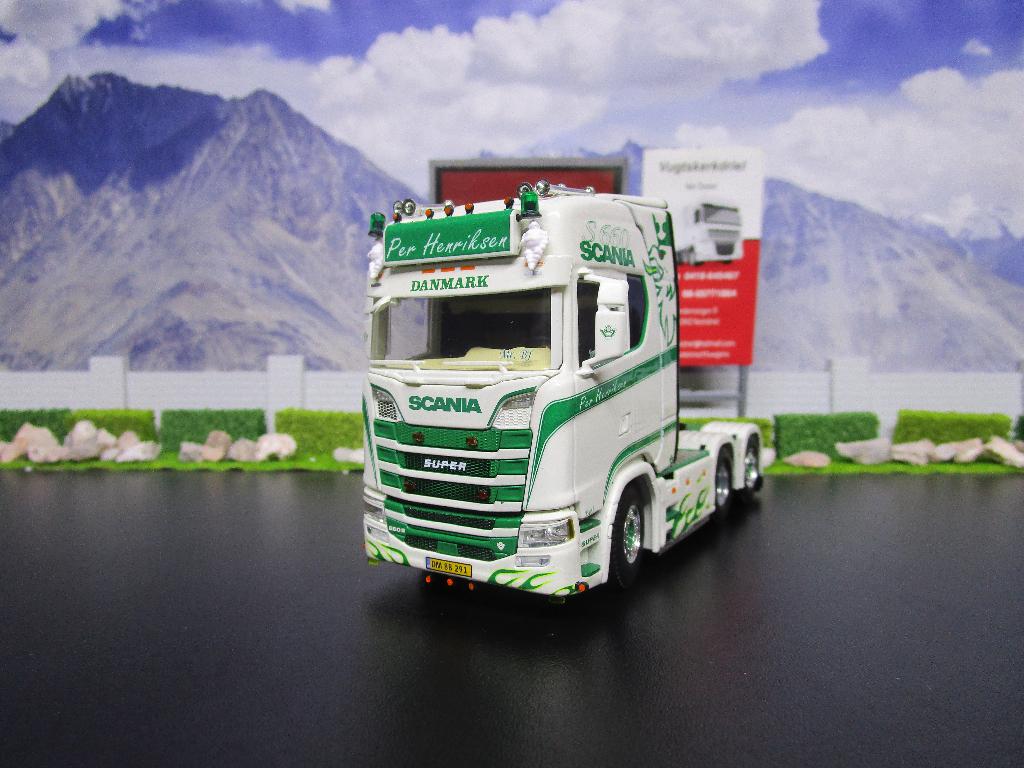 Wsi 01-3992 Scania S Highline CS20H 6x2 , Per Hendriksen, Ophalen, Nieuw, Bus of Vrachtwagen, Wsi