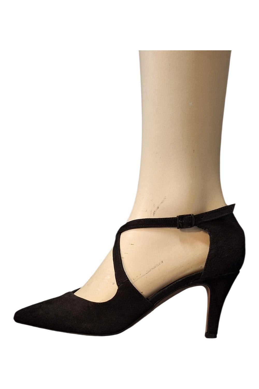 Zwarte suède pumps, Tamaris, mt 40, Tamaris, Pumps, Zwart, Ophalen of Verzenden