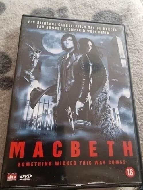Macbeth DVD - Keiharde Gangsterfilm, Maffia en Misdaad, Gebruikt, Vanaf 16 jaar, Ophalen of Verzenden